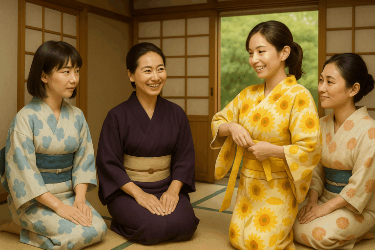 【社会人着物サークル】初心者限定！7月浴衣の着方！20代30代40代50代幅広くOK