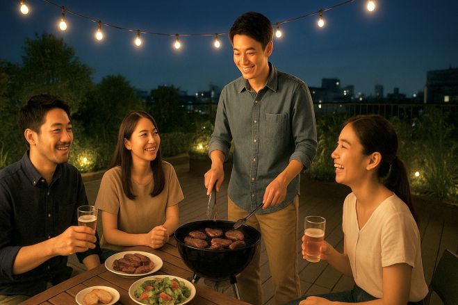 ⭐️吉祥寺⭐️屋上テラスBBQ✨開放感バツグン⭐️女性も安心参加◎年代問わず参加歓迎⭐社会人サークルのトリノワ交流会主催