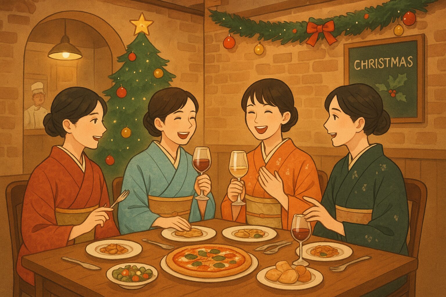 銀座で楽しむ！クリスマス着物イベント＆撮影会のお知らせ