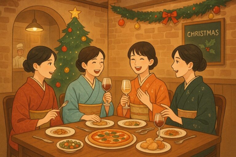 【社会人着物サークル】着物でクリスマスパーティー！20代30代40代50代幅広くOK
