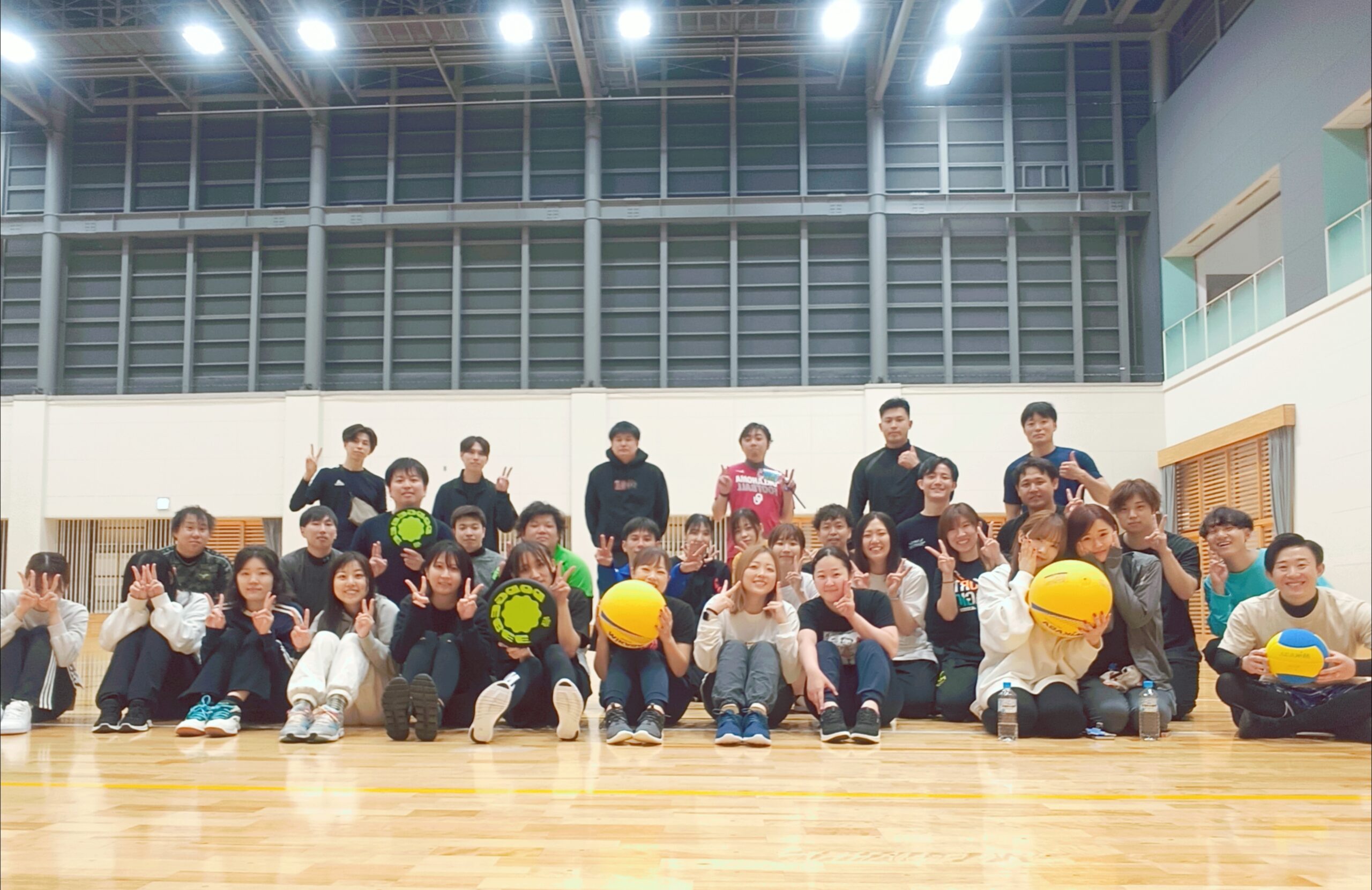 【福岡プレーヌ日記】友達作り×ドッヂ&ソフトバレー🏐2025/11/23(Sun)