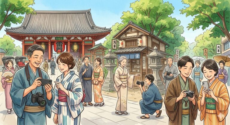 【社会人着物サークル】2026年6月浅草撮影会 20代・30代・40代幅広くOK