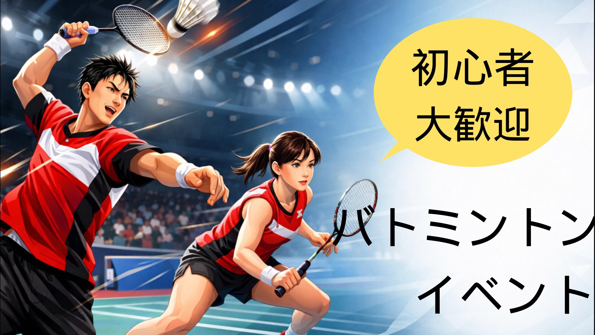 【水曜夜・下北沢】仕事帰りにリフレッシュ！初心者・未経験・おひとり参加歓迎のバドミントン交流会＠まもりやまテラス