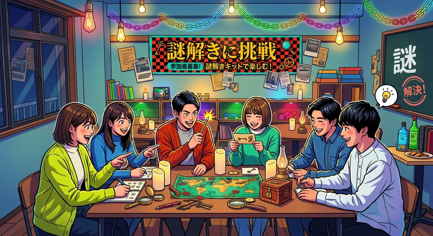 【謎解きゲーム】ワクワク謎解きTime