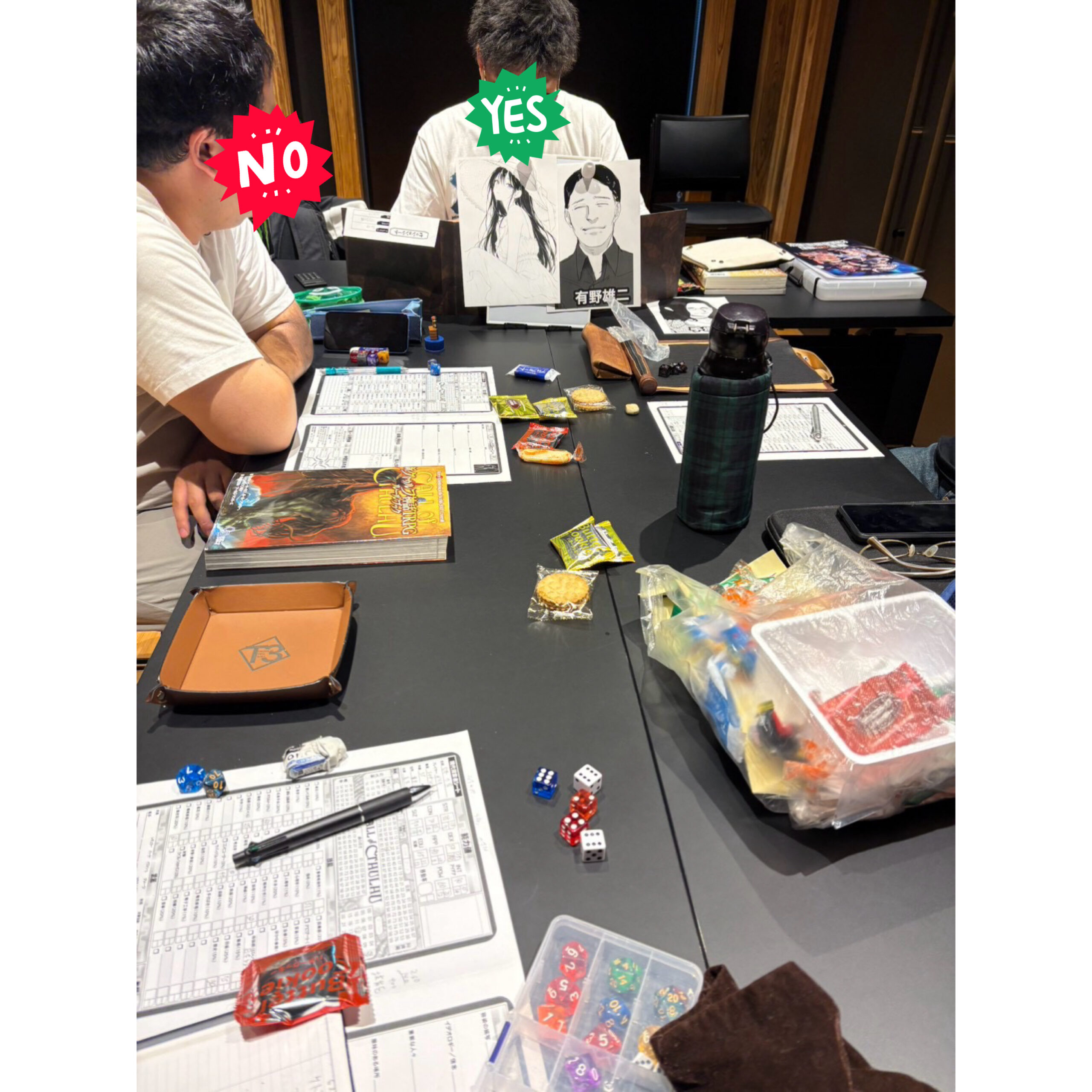 TRPGサークル　T³（ティーキューブ）10月活動報告❗️