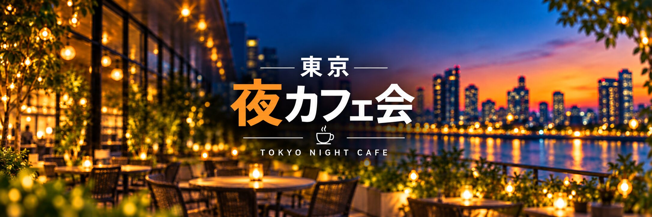 【20代・30代歓迎】仕事帰りにふらっと雑談「東京夜カフェ会」|参加費無料|途中参加・途中退席自由。
